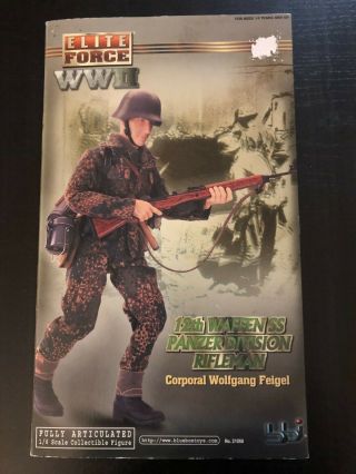 1/6 Scale Elite Force Wwii German 12th Waffen Ss Panzer Division Rifleman