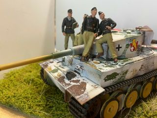1/35 Scale Built German Tiger Tank