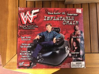 Wwf Steve Austin Vs Undertaker Inflatable Chair Wwe Championship