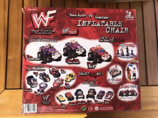 WWF Steve Austin Vs Undertaker Inflatable Chair WWE Championship 2