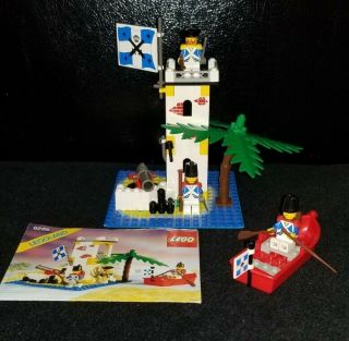 Vintage Lego Pirates 6265 Sabre Island 100 Complete W/ Instructions
