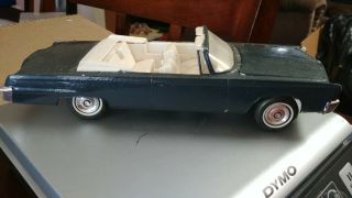 Built Up Issue Amt 1965 Chrysler Imperial Convertible 3 In 1 Model Car