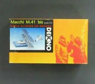Dekno Models 1/72 Scale Macchi M.  41 Bis Resin Kit In Open Box