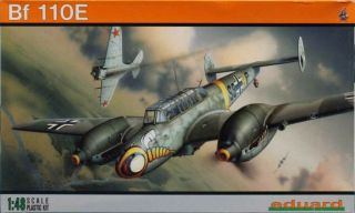 Eduard 1:48 Bf - 110 E Bf - 110e Wwii German Heavy Fighter Plastic Model Kit 8203u