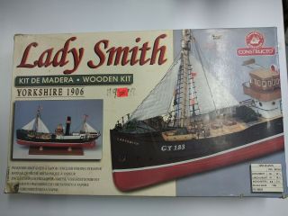 Constructo Wooden Model Kit Lady Smith Yorkshire 1906 1:90.