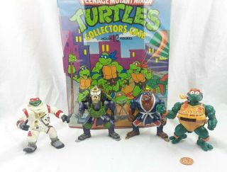 Mirage Studios Tmnt Teenage Mutants Ninja Turtles Case And Figures 1991 1993