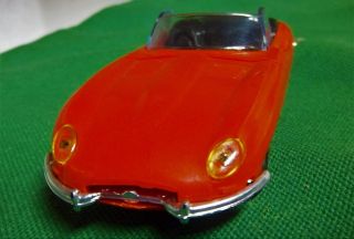 Jaguar Xke 6 Cylinder 3 Carb French 1:43 4 " Long Plastic Miniluxe Xke