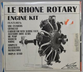 Williams Brothers Le Rhone Rotary Engine - Factory