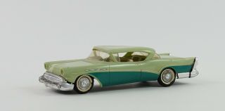 Vintage 1957 Buick Roadmaster 2 Tone Green Amt Promo Model 1:24 Scale