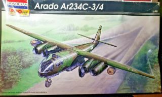 $35 Extra Arado Ar 234c - 3/4 1/48 Pro Modeler 85 - 5979 C) 2003 Jet Aircraft