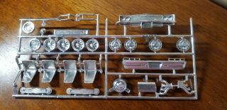 1/25 Amt 1966 Chevrolet Impala Ss Front Back Bumpers Wheels Parts