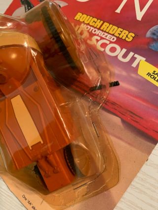VINTAGE 1984 LJN DUNE Rough Riders Motorized Sand Scout SAND ROLLER w/ Packaging 2
