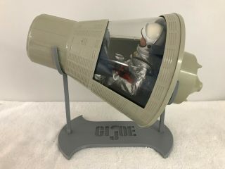 1966 Gi Joe Custom Space Capsule Display Stand - Horizontal