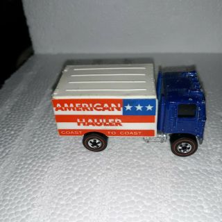 Mattel Hot Wheels Redline American Hauler Flying Colors Truck Semi 1973