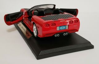 2001 Maisto Specter Werkes Group 5 Red Corvette Z06 No Box 1/18 Scale