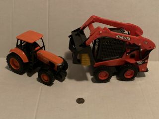 Kubota Ssv65 & Ms - 111 Tractor Toy Farm Equipment Front End Loader