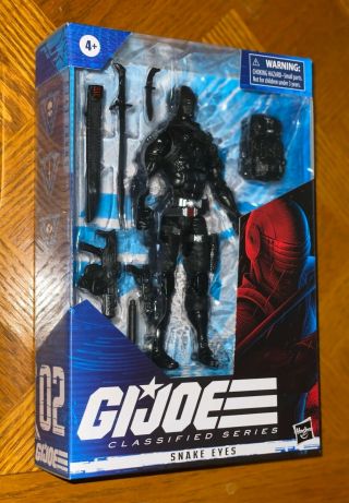 G.  I.  Joe Classified Series 1 02 Snake Eyes Action Figure Collectible