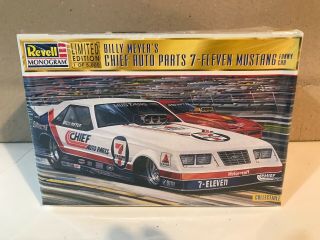 Revell 1/24 Scale Chief Auto Parts 7 - Eleven Mustang Funny Car Model Kit