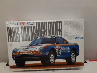 Gunze Sangyo 1/24 Porsche 959 Rally Paris - Dakar High Rider Open Box/sealed Parts