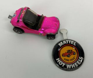 Hot Wheels Redline Sand Crab 1970 Mattel Hot Pink