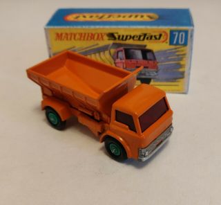 Matchbox Lesney 70 Ford Grit - Spreader Truck 1966 Custom/crafted Box