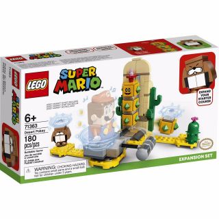 Lego Mario 71363 Desert Pokey Monty Mole Expansion Set Fast Ship