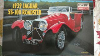 1/16 Minicraft 1939 Jaguar Ss - 100 Roadster
