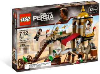 Lego 7571 Prince Of Persia Fight For The Dagger - Retired Set -