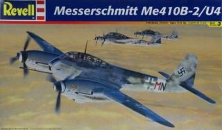 Revell 1:48 Messerschmitt Me410 Me - 410 B - 2/u4 Wwii German Plastic Kit 5841u