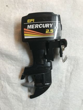 Toy Outboard Motor,  Mercury 2.  5 Efi Toy 9 Volt