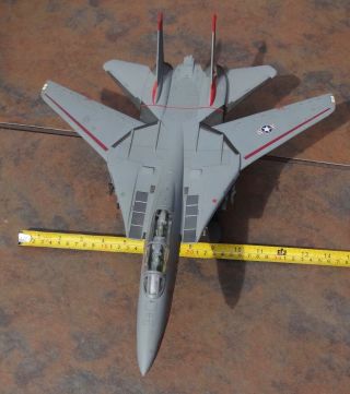 plastic plane model Diecast 1/48 scale F - 14 Tomcat. 2