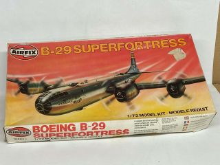 Airfix 1/72 Boeing B - 29 Superfortress,  1979 Type 6 Box Issue.