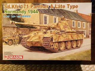 1/35 Dragon Sd.  Kfz.  171 Panther A Late Normandy 1944 W/trakz Pe Screens 6168