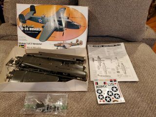 Vintage 1/48 Scale B - 25 Doolittle’s Bomber Tokyo Raider Model H - 285