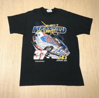 Vintage Nascar Racing Jeremy Mayfield Rc Cola Kranefuss Haas Racing Shirt L