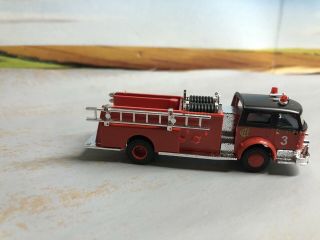 1/87 Ho Scale,  Busch “ Chicago Fire Department Engine Co.  3”