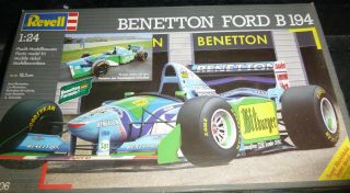 Revell Germany 07206 Benetton Fordb194 F1 Kit 1/24 Mcm Nib