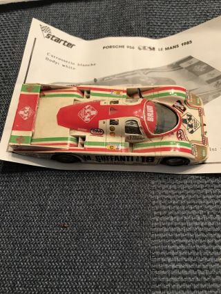 Starter Built 1/43 Kit No.  683 Porsche 956 Orsi Lemans 1985