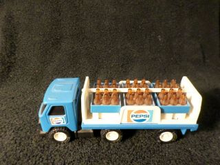 Vintage Buddy L Pepsi Semi Rig W/ Trailer Complete,  And In Shape.