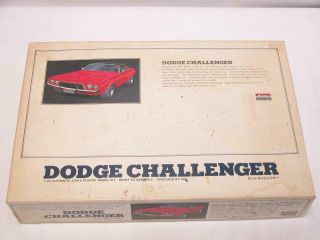 1/24 Arii 1973 73 Dodge Challenger Motorized Kit Plastic Model Kit Missing Motor