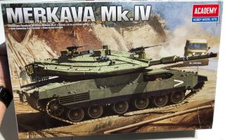 Academy Merkava Mk.  Iv 1/35 Open Model Kit ‘sullys Hobbies’