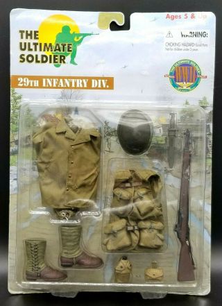 1:6 Ultimate Soldier Wwii Us 20th Infantry Div Carded Uniform Set 12 " Figure
