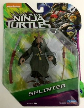Playmates Nickelodeon Teenage Mutant Ninja Turtles Tmnt Splinter 5.  25 " Figure