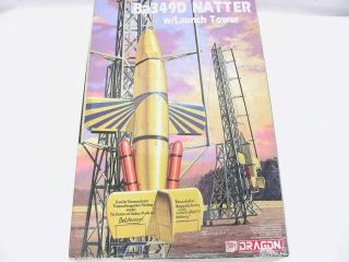 1/48 Dml Dragon Ba349d Natter W/ Launch Tower Plastic Scale Model Kit Complete