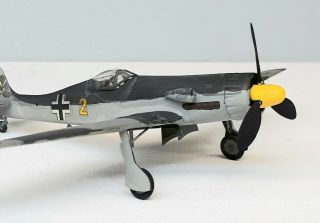 1:72 Scale Rough Built Plastic Model Airplane Wwii German Focke Wulf Ta 152 190