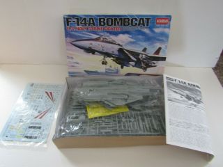 Model Kit Military Plane Airplane 1:48 Scale F - 14a Bombcat Navy Strike Fighter