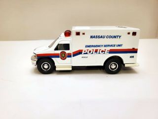 1/43 Custom Nassau County,  Ny Police Emergency Service Van