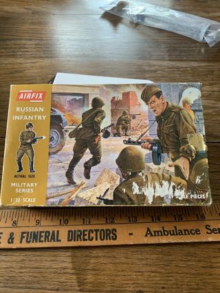 Airfix Russian Infantry - 1/32 Scale - Vintage 1971 Kit