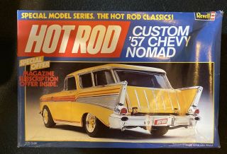 Vintage Revell Hot Rod’ Custom 57 Chevy Nomad Model Car Kit