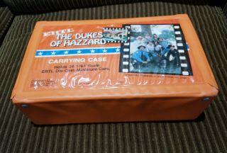 1981 Ertl/the Dukes Of Hazzard Carrying Case - Holds 24 1/64 Scale Die Cast Cars